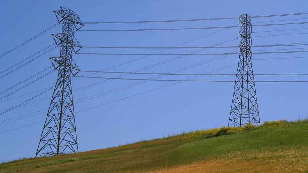 reuma energeia electricity pylones